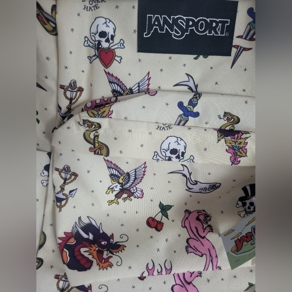 NWT jansport backpack TRADITIONAL TATS style - Picture 13 of 13